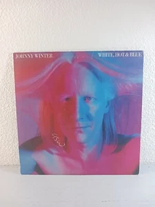 Johnny Winter LP "White, Hot & Blue" Blue Sky (JZ 35475) Vinyl Record - Picture 1 of 2