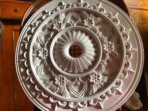 Stucco - wunderschöne Stuckrosette 100-270 Rosette d= 47cm aus Stuck - Bild 1 von 7