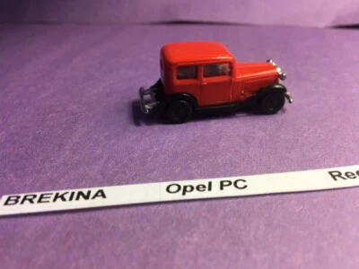 HO масштаб редкая, винтажный BRIKINA OPEL PC красный - Изображение 1 из 4