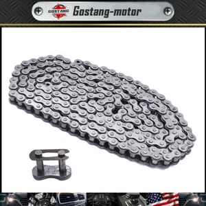 #50 Roller Chain 10 Feet with 1 Connecting Links New - Picture 1 of 10