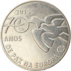[#916215] Portugal, 2-1/2 Euro, 70 ans de Paix en Europe, 2015, VZ+, Copper-nick