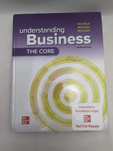 Instructor's Copy Understanding Business The Core Third Edition Nickels McHugh - Imagen 1 de 4