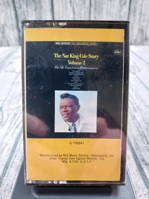 The Nat King Cole Story Vol 2 His All-time Great Performances Cassette Brand New - Image 1 of 2
