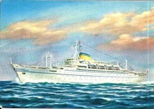 nvv 05 M/N VICTORIA Lloyd Triestino - 70er Jahre - non viagg - Verlag Bibliothek - Bild 1 von 1