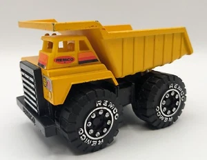 1987 Yellow Caterpillar Dump Truck Remco 4" - Picture 1 of 7