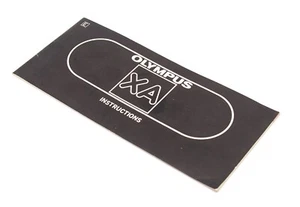 Olympus XA 35mm Rangefinder Camera Instructions - UK Dealer - Picture 1 of 2
