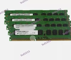 24GB 6x4GB PC3-10600E DDR3-1333 ECC Unbuffered DIMM F HP Z400 Workstation Micron - Picture 1 of 1