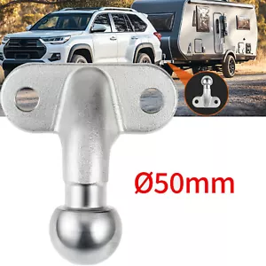 Anhängerkupplung Kugelkopf Kupplungskugel Zugmaul Kupplung Wohnwagen Anhänger - Bild 1 von 19