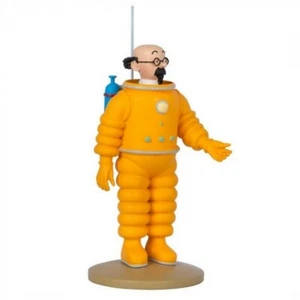 MOULINSART TINTIN FIGURA RESINA TORNASOL LUNA - Imagen 1 de 2