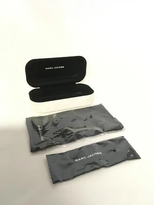 MARC JACOBS белый очки солнцезащитные очки раскладушка большой жесткий чехол - Изображение 1 из 3