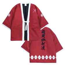Rurouni Kenshin Samurai X Kenshin Himura Hanten Kimono Warm Jacket Japan Cosplay