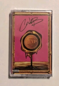 Cardi B Megan Thee Stallion Signed Autographed– WAP SEALED CASSETTE - Picture 1 of 2
