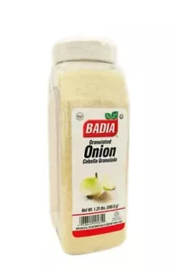 Botella de 1,25 lb Badia/Cebolla/Cebolla/Granulada/Condimento/Polvo - Imagen 1 de 3