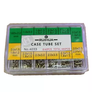 High Quality Stainless Steel Watch Case Tube Waterproof for Watch Crown 480PCS - Picture 1 of 3