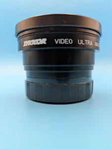 Obiettivo convertitore Zivkor Video Ultra Macro Wide 0.6x 52mm Giappone vintage con custodia - Foto 1 di 17