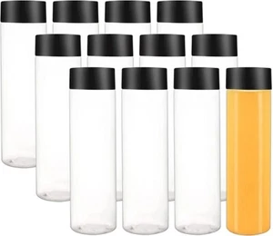 75 bottles 2.7 oz Travel Size Lotion Shampoo Water Plastic PET Bottle Containers - Picture 1 of 8