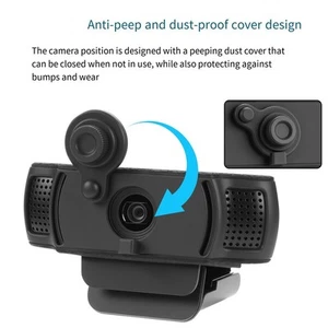For Logitech Webcam Cover for C920 C922 C930e Lightweight and Easy to Carry - Afbeelding 1 van 12