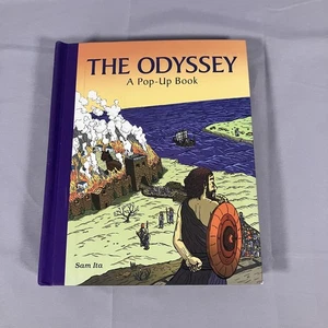 The Odyssey Pop-Up Book Sam Ita Hardcover Graphic Novel Adventure Mythology - Imagen 1 de 11
