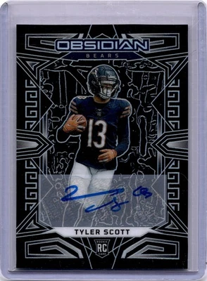 Tyler Scott Rookie Auto 2023 Panini Obsidian #115 Bears - Image 1 of 2