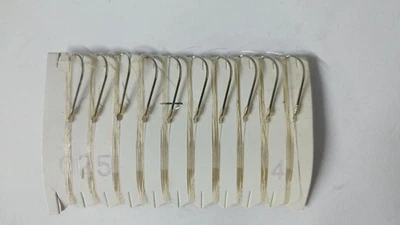 Ami legati Crystal gambo lungo,silver,pesca trota, pcs. 10 a busta - Immagine 1 di 2