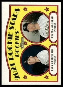 2021 Topps Heritage #287 Rockies 2021 Rookie Stars - Picture 1 of 2