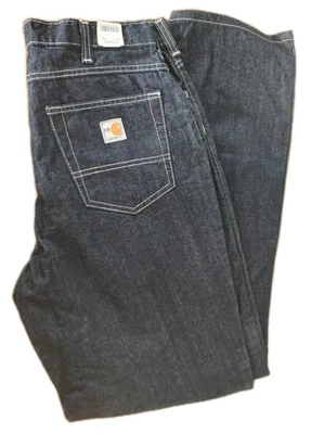 Carhartt FR 280-83, Work 34X32 Flame Resistant APTV 17 Men's Jeans , Blue New  - Image 1 of 4