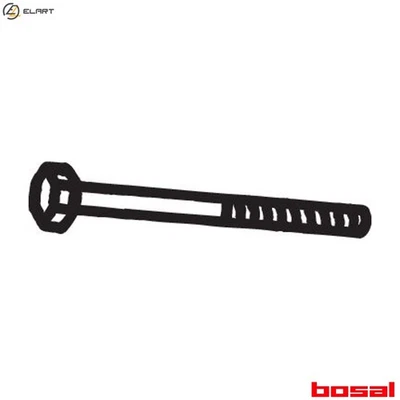SISTEMA DE ESCAPE PERNO 258-891 SISTEMA DE ESCAPE FORBOLT 258-891 PARA AUDI FORD MAZDA Foto 1 de 4