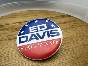 2-1/4" Ed Davis California State Senate Cello Pinback Button - Bild 1 von 2