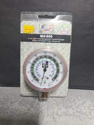 Manómetro de sobretensión de refrigeración calibre Jb Industries M2-500, nuevo sellado  Foto 1 de 3