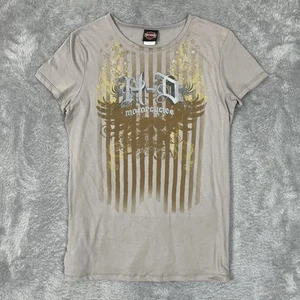 Harley Davidson Shirt Womens 2XL Gray/Brown Suburban Motors Thiensville WI - Picture 1 of 8