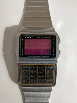 Orologio digitale Casio Data Bank DBC-610 acciaio inox argento, memo, programma - Immagine 1 di 4