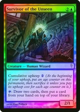 MTG - Survivor of the Unseen - Coldsnap - X1 - (LP) - FOIL - FREE SHIPPING