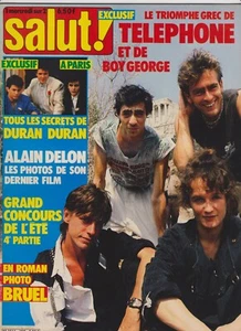 SALUT ! MAGAZINE N° 258 - 1985 TELEPHONE BOY GEORGE DURAN MADONNA DEPECHE MODE - Picture 1 of 1