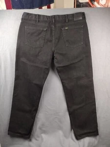 Vintage Lee Jeans Herren 40x30 Schwarz Regular Fit Straight Leg Workwear Denim - Bild 1 von 10