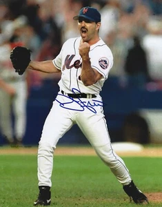 NEW YORK METS JOHN FRANCO SIGNED 8X10 PHOTO w/COA - Picture 1 of 1
