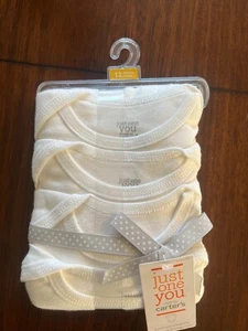 LOTE de 4x NUEVAS Camisas Just One You Carters Mono Estilo Gerber 12mo - Imagen 1 de 3