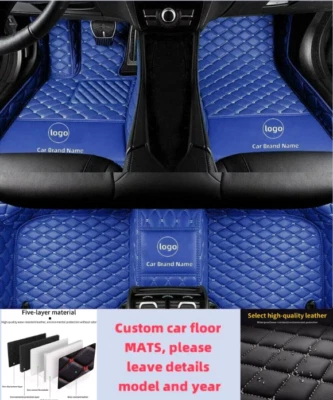 For Buick All Weather Car Floor Mats Custom Cargo Liners Car Carpets Waterproof - Image 1 of 4