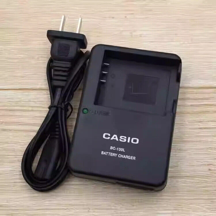 1PC For Casio BC-130L Charger Exilim EX-ZR800 EX-ZR850 EX-ZR1000 EX-ZR1100 - Image 1 of 1