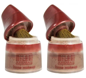 2-Pack: New MILANI Minerals Loose Makeup Powder in 07 Tinted Radiance (Sealed) - Picture 1 of 1