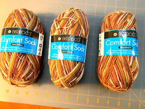 Berroco Comfort DK Sock Weight Variegated Yarn Lot of 3 Skeins - Picture 1 of 3
