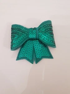 Arco de lentejuelas 3D Hotfix Hierro en Motivo Encaje Disfraz de Navidad Aplique - Imagen 1 de 1