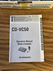 Pioneer Voice Control Disc Selector CD-VC50 - Picture 1 of 8