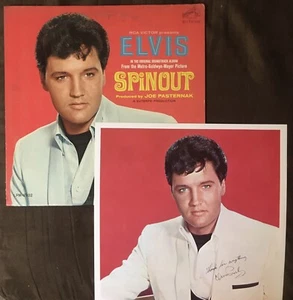 ELVIS PRESLEY Spinout - 1966 First Press RCA Mono LP w/ Rare Photo -BEAUTIFUL EX - Picture 1 of 6