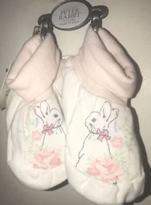 Botines Peter Rabbit crema y rosa de 9-12 meses - Imagen 1 de 3