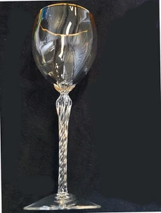 Lenox Monroe Goldrand Wasserkelch(e) Glas 9" hoch Top mehrere - Bild 1 von 2