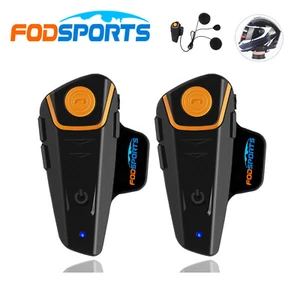 1000M Bluetooth Motorrad Headset Intercom Helm Gegensprechanlage Kopfhörer BT-S2 - Bild 1 von 61