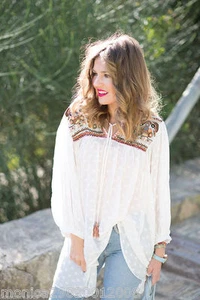 Zara Besticktes Top Größe S M Ref 7200/222 - Imagen 1 de 12
