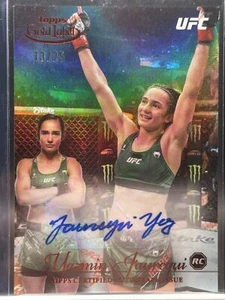 2024 Topps Gold Label Yazmin Jauregui /25 Red Gold Label Auto #GLA-YJA Rookie RC - Picture 1 of 3