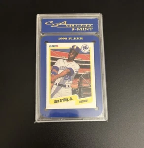 1990 Fleer Ken Griffey Jr #513 Seattle Mariners CSA 9 - NEUWERTIG - Bild 1 von 2