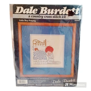 Dale Burdett Cross Stitch Kit Little Boy Praying-CK2023 - Picture 1 of 3